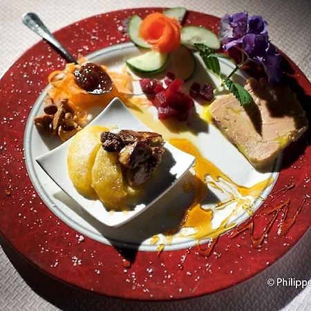 Restaurant La Creche Et Sa Piscine Interieure - Logis 酒店